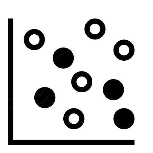 scatter chart icon