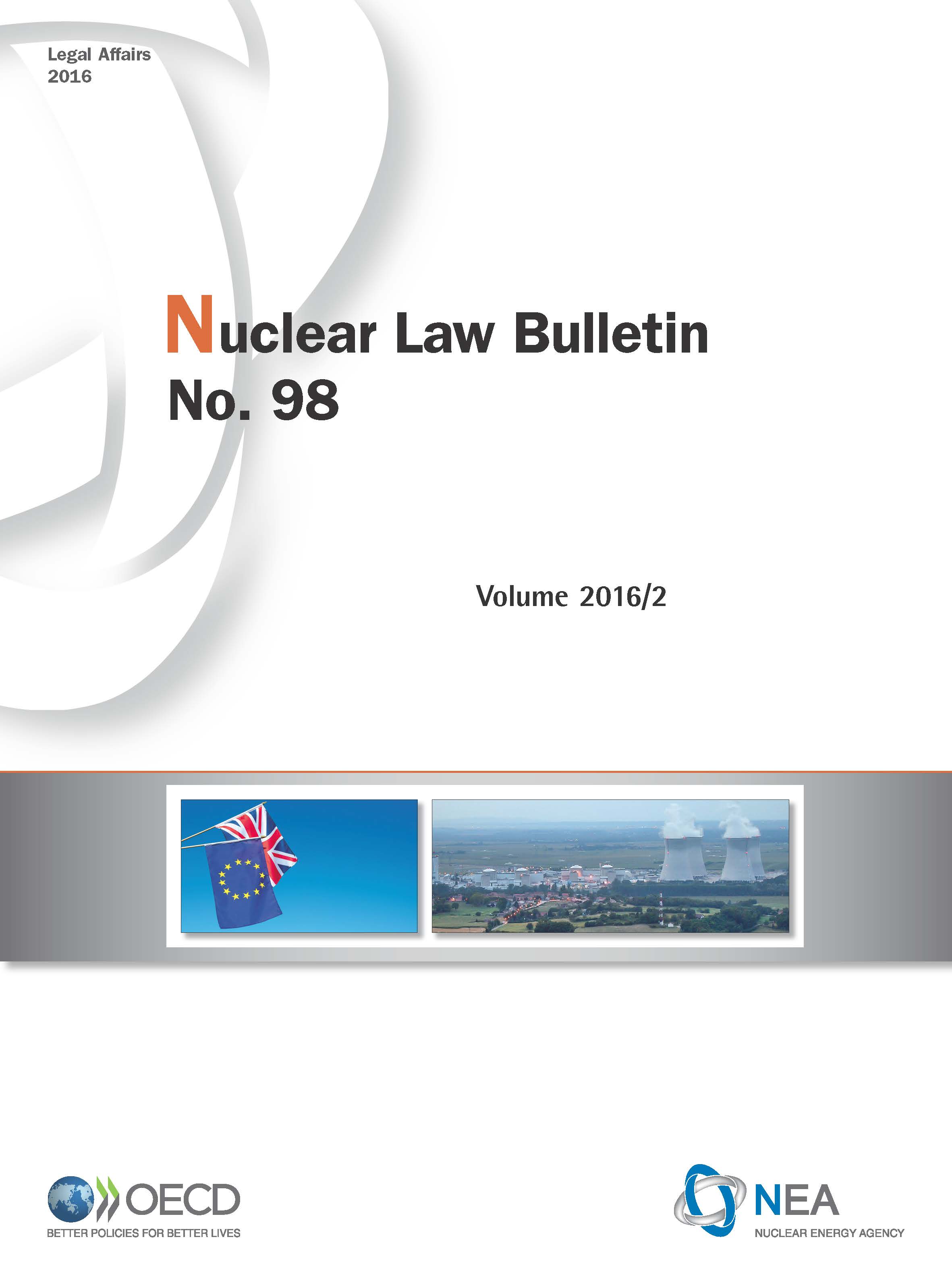 Nuclear Law Bulletin No. 98 – Volume 2016/2 – Cover