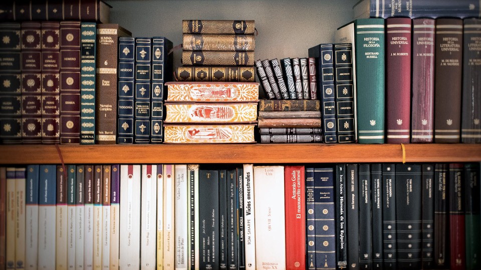 Books in shelf