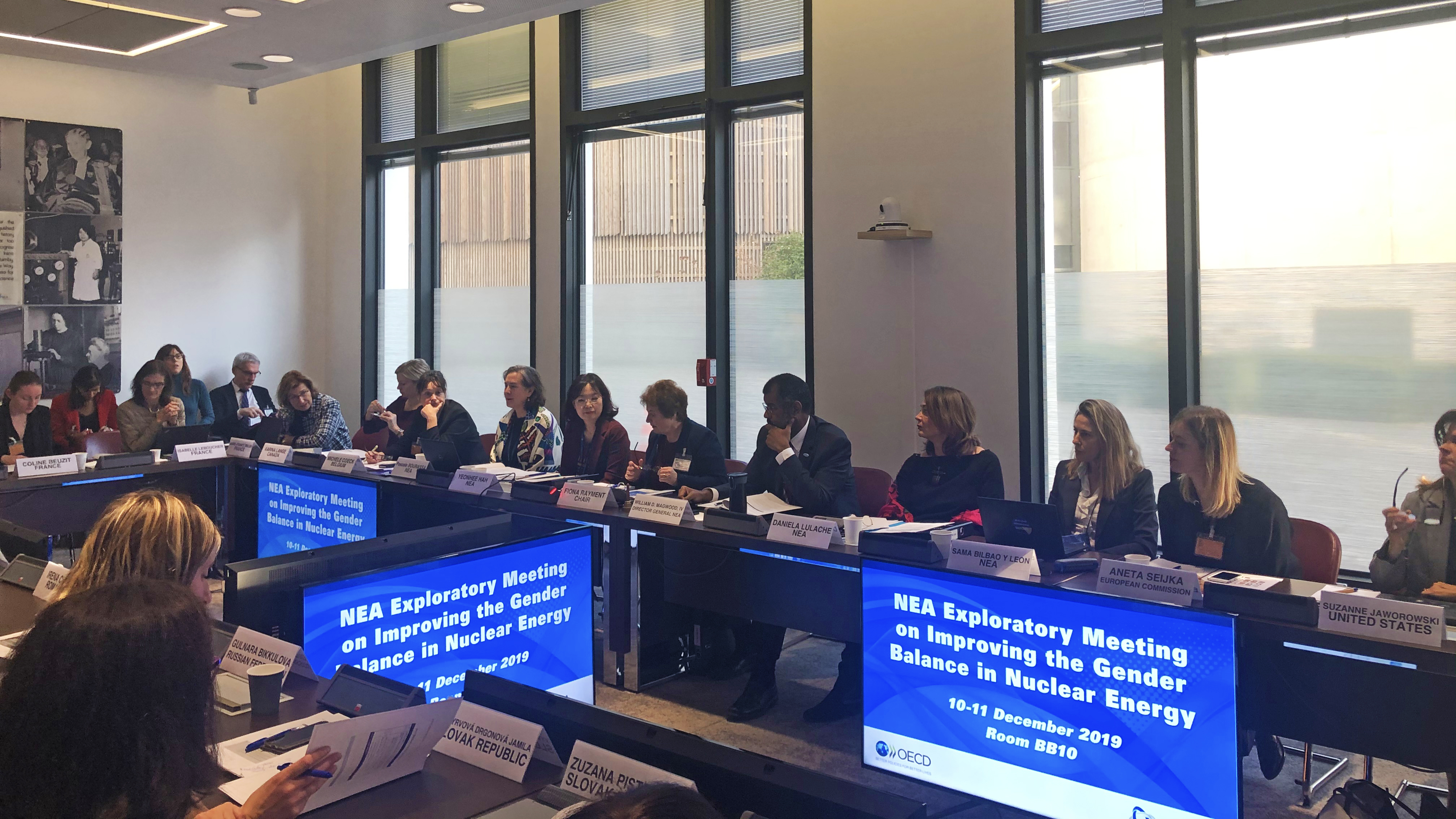 Exploratory Meeting on Improving the Gender Balance in Nuclear Energy, 10-11 December 2019