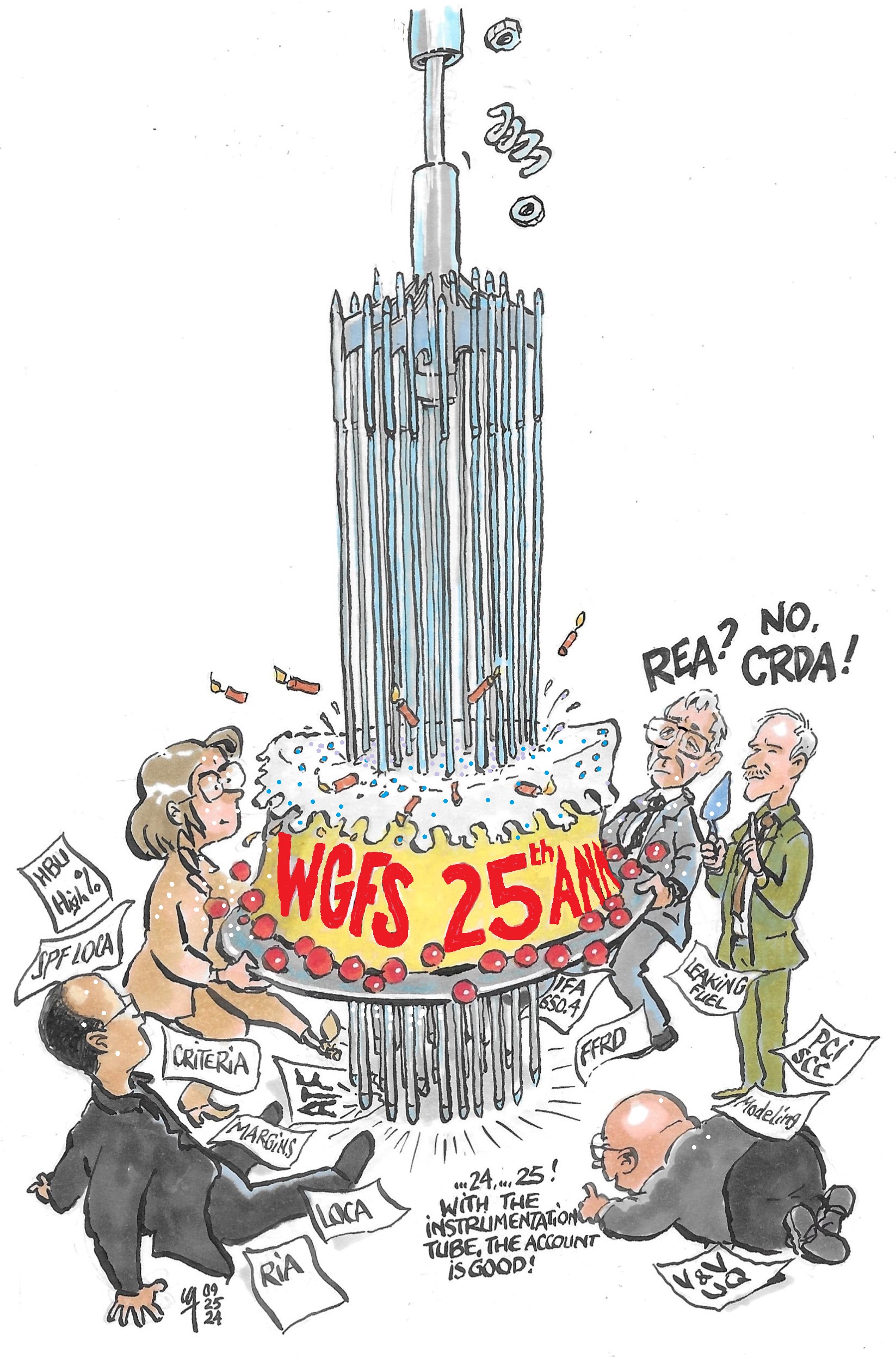 WGFS 25th Anniversary Seminar Cartoon V4